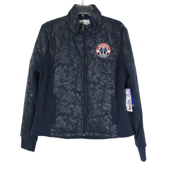 Washington Wizards NBA Touch by Alyssa Milano Full Zip Jacket Womens Size XL New - Picture 1 of 11